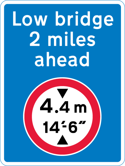 low bridge ahead