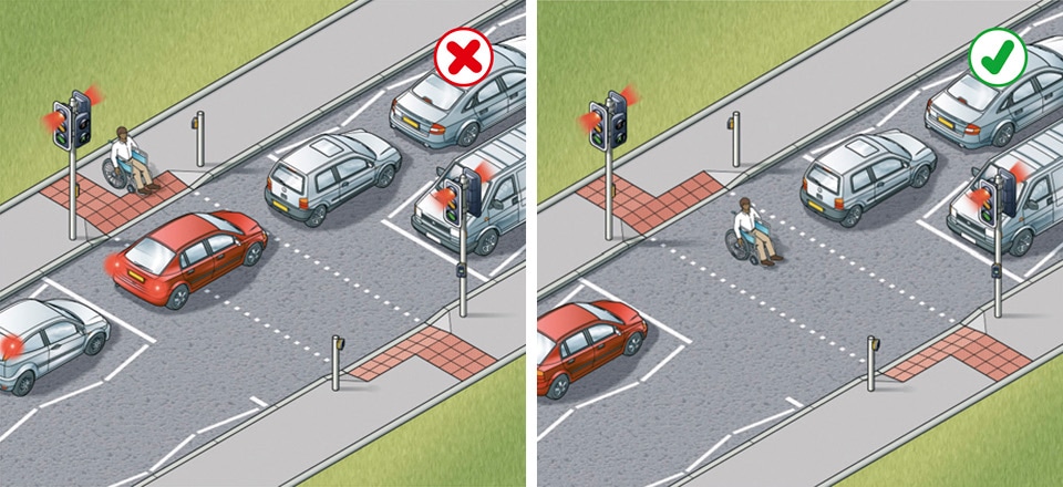 Keep the crossing clear